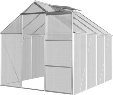 FLORAWORLD Gewächshaus »Grow«, BxH: 190 x 193 cm, Aluminium/Kunststoff - transparent