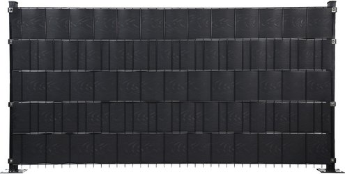FLORAWORLD Sichtschutzstreifen »comfort«, PVC, LxH: 201,5 x 19 cm - grau