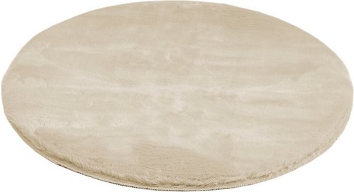 LUXORLIVING Teppich »Loano rund«, 80 cm, rund, beige