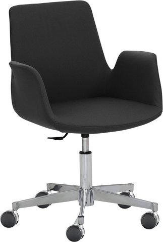 Thumbnail - Mayer Sitzmöbel Sessel »2010«, BxHxL: 65 x 82 x 65 cm, Aluminium/Stoff - schwarz