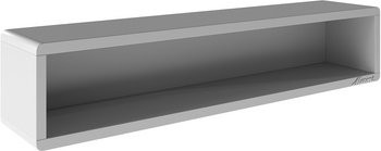 PHOENIX Wandregal »Miami«, BxHxL: 97,6 x 20 x 20 cm, Holz - grau