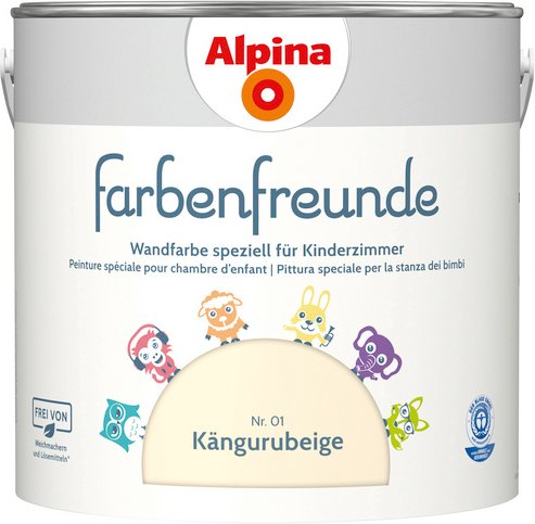 ALPINA Dispersionsfarbe »Farbenfreunde«, Kängurubeige, matt
