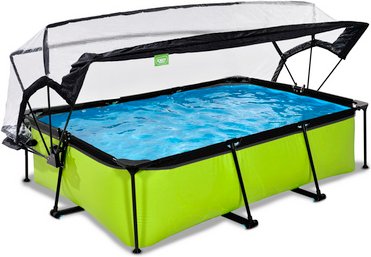 EXIT Toys Pool »Lime Pools«, Breite: 210 cm, 1800 l, grün - gruen