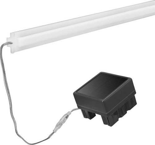 Mr. GARDENER LED-Leiste, ⌀ x H: 6,8 x 2 cm, geeignet für: Donatus/Turino Aluminium Pfosten - schwarz