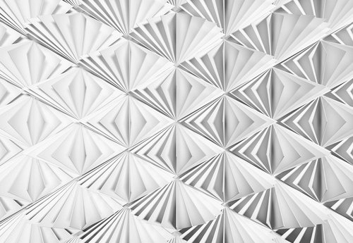 KOMAR Papiertapete »Delta«, Breite: 368 cm, inkl. Kleister - bunt