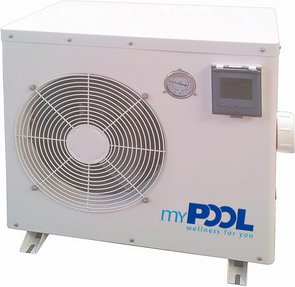 MYPOOL Wärmepumpe »Basic«, max. Heizleistung: 3800 W, für Pools bis: 25 m³ - weiss