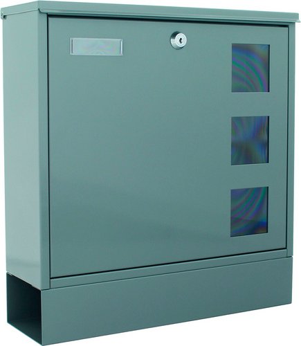 Rottner Tresor Briefkasten »Postale«, BxH: 36 x 38 cm, inkl. 2 Schlüssel - grau
