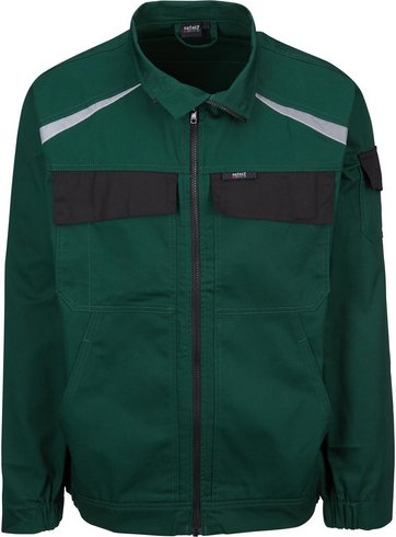 Thumbnail - safety and more Arbeitsjacke »EXTREME«, grün/schwarz, Polyester/Baumwolle, Gr. S - gruen