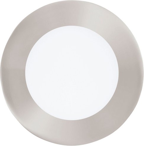 EGLO connect LED-Einbauleuchte »FUEVA-C«, dimmbar, inkl. Leuchtmittel in RGBW - silberfarben