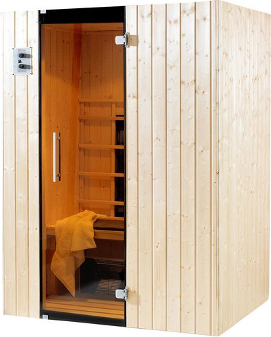 Thumbnail - WEKA Infrarotkabine »Tanilla 2« für 2 Personen, Fronteinstieg - beige