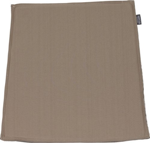 SIENA GARDEN Sitzkissen, passend zu Square und Lane Stühlen, taupe - beige