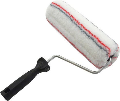 Farbroller, 27 cm, Kunstfaser - weiss