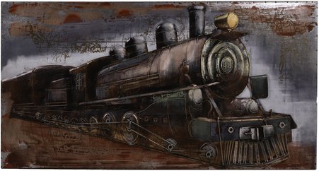 INTERIA Home & Living Wandbild, Stahlblech, mehrfarbig - bunt