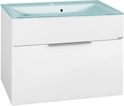 FACKELMANN Waschplatz-Set »KARA«, 80cm Weiß 1Schub - weiss