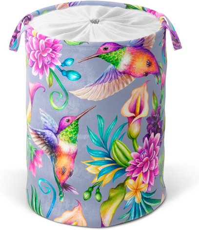 Sanilo Wäschekorb »Kolibri«, 60L, Bunt, Rund