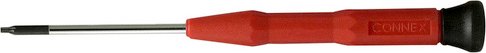 CONNEX Schraubendreher, Klingenlänge: 50 mm, Stahl, T, 10g - schwarz