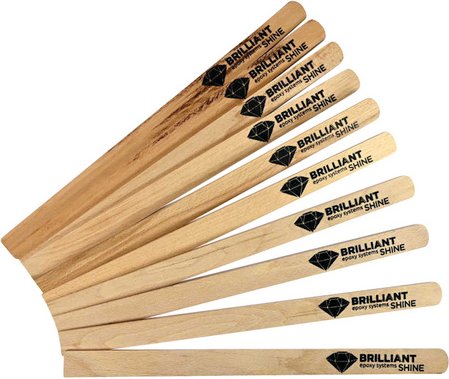 BRILLIANTShine Rührstab, 10 teilig - bunt