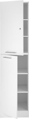 RESPEKTA Hochschrank »Clara«, HWRSET4, BxHxT: 50 x 200 x 67,6 cm, weiß matt - weiss