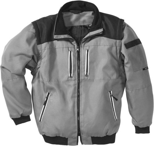 Thumbnail - safety and more Blouson »EXTREME«, grau/schwarz, Polyester, Gr. XL