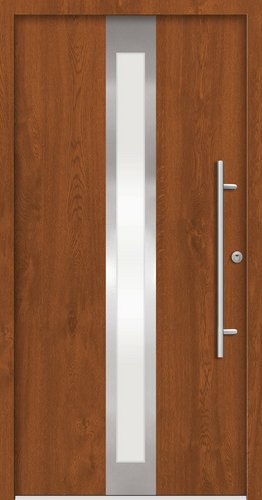 Splendoor Sicherheitshaustür »RHODOS Prime RC2«, Aluminium, in golden oak - braun