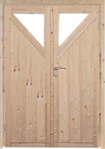 Doppeltür »Kimi 34«, Kiefernholz, Natur - beige