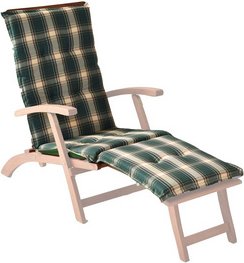 Auflage, LxBxH: 170 x 56 x 4,5 cm - gruen