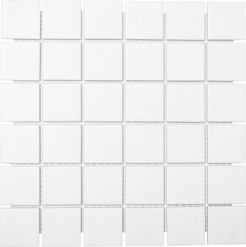 HuH Mosaik Mosaikfliese »Architecture«, BxL: 29,8 x 29,8 cm, Wandbelag/Bodenbelag - weiss