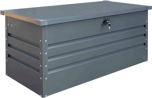 FLORAWORLD Gartenbox »Premium«, 132 x 61 x 62 cm (BxHxT), 400 Liter - grau