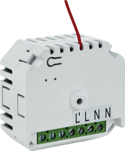 E2 Funkempfänger, Kunststoff - weiss