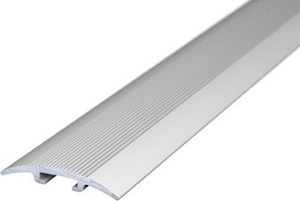 CARL PRINZ Übergangsprofil, LxB: 90 x 3 cm, Aluminium, silberfarben