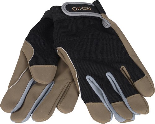 OX-ON Arbeitshandschuhe »Extreme Comfort 4300«, schwarz/braun - schwarz | braun