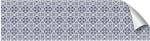 mySPOTTI Küchenrückwand-Panel »fixy«, weiß/grau - blau