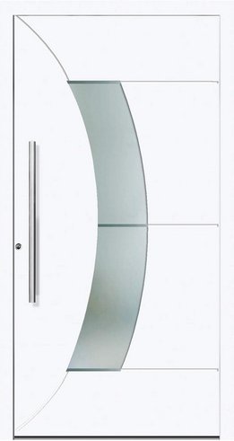 KNOCK Aluminium-Haustür »KÖLN«, weiß - weiss