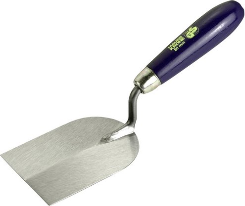 CONNEX Stukkateurspachtel, Länge: 5 cm, Holz/Stahl - silberfarben