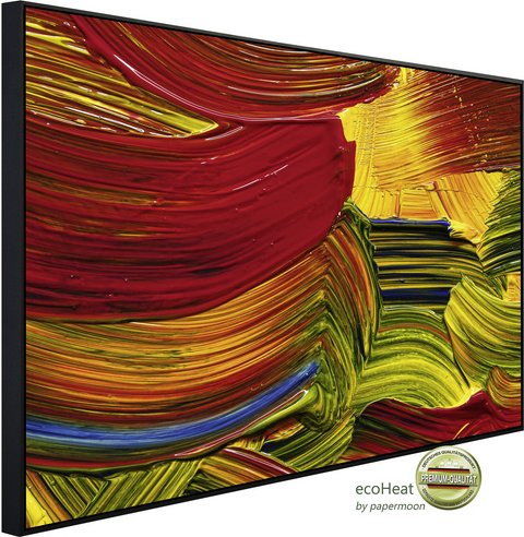 Thumbnail - papermoon Infrarotheizung »EcoHeat - Abstrakt Farben«, Matt-Effekt - bunt