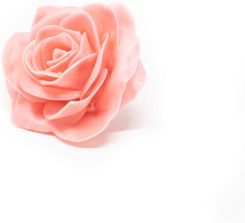 Flowerbox Wachsrose - orange