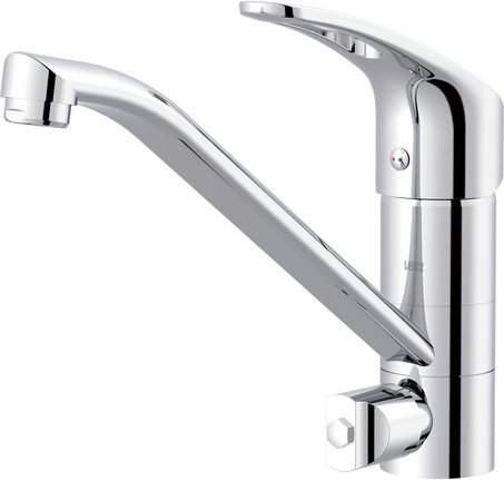 Küchenarmatur »KELA«, 3/8", Messing, chromfarben - silberfarben