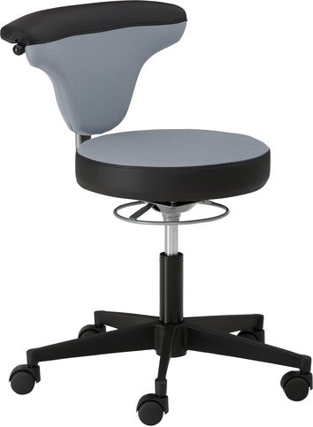 Mayer Sitzmöbel Drehstuhl »myTORRO SIT 1351«, BxH: 59 x 68 cm, grau