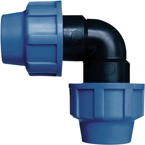 CORNAT Winkel, Polypropylen (PP), 1 1/4" - schwarz