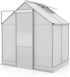 VITAVIA Gewächshaus »Apollo Plus 2500«, BxHxL: 195 x 197 x 131 cm - gruen