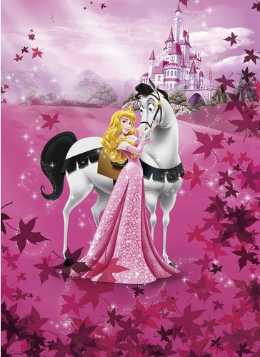 KOMAR Papiertapete »Sleeping Beauty«, Breite 184 cm - bunt