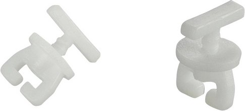 LIEDECO Zwischenfeststeller, Weiß, 4 Stück - weiss