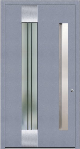 KNOCK Aluminium-Haustür »Marte«, grau