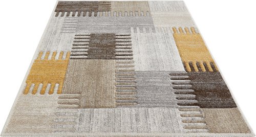 LUXORLIVING Teppich »Torrent«, 120x170 cm, gelb grau
