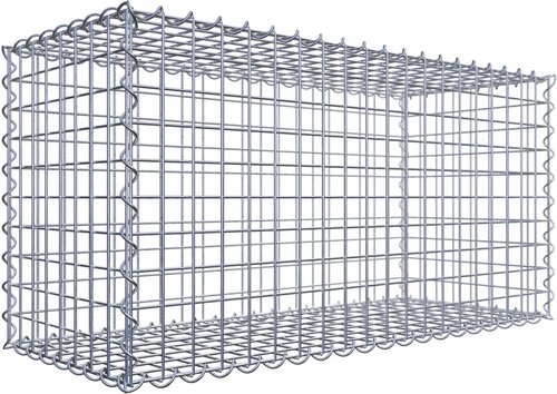 Thumbnail - Gabiona Spiralgabione, LxHxT: 100 x 50 x 40 cm - silberfarben