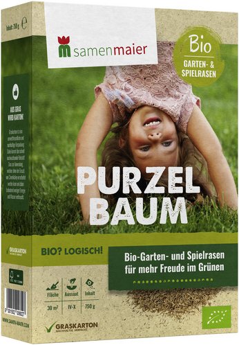 SAMEN MAIER Rasensamen »Purzelbaum«, Bio-Qualität