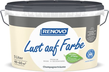 RENOVO Dispersionsfarbe - beige