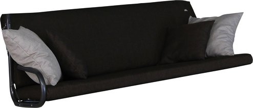 ANGERER FREIZEITMÖBEL Hollywoodschaukelauflage »Smart«, braun, Uni, BxL: 180 x 54 cm