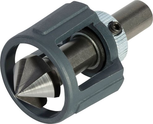 WOLFCRAFT Senker, 1/4"-Sechskant, Schaft-Ø: 10 mm, graumetallic