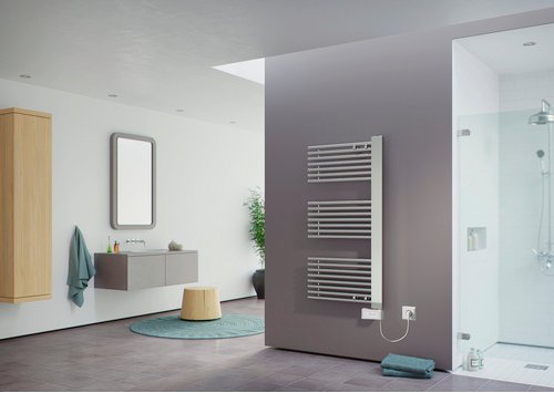 XIMAX Handtuchwärmer »C5«, Anschluss: elektrisch, Typ 6 - silberfarben